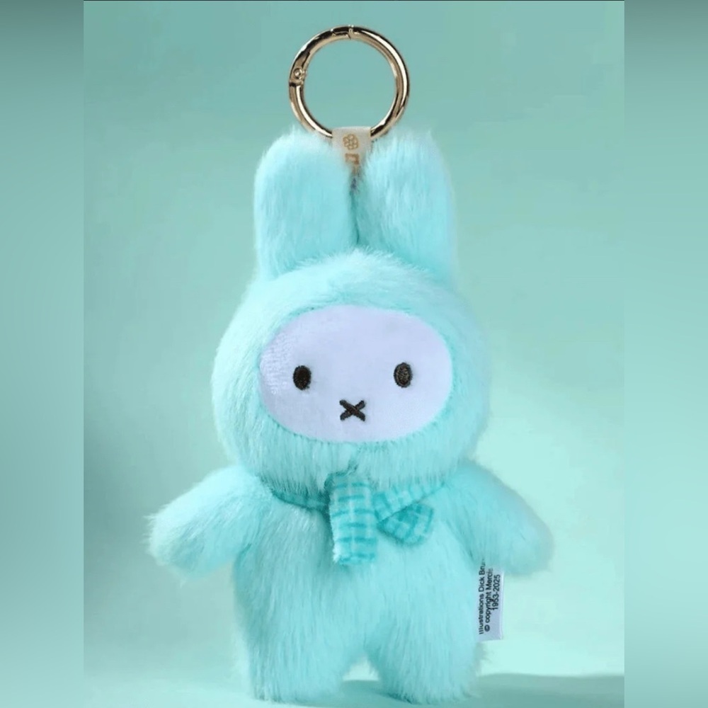 Miffy Macaron Plush Keychain Green By Vipo (SERIES 2)